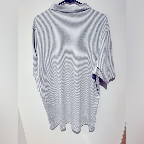 B Draddy USA Golf Striped Polo Stretch Cotton Mens XXL - Picture 5 of 6